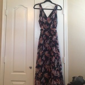 Lane Bryant tropical maxi dress